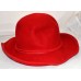 Vintage Lancaster Red Wool s Wide Brim Hat w/ Twisted Rope HatBand Sz M USA  eb-86873399